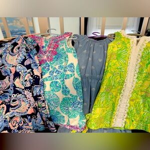 4 pc luxury little girls dresses 4t